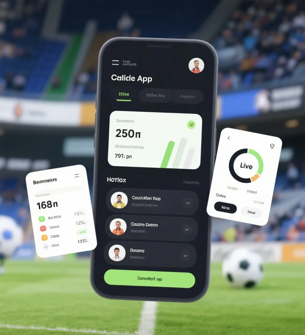 数字体育服务与移动端访问体验示意图